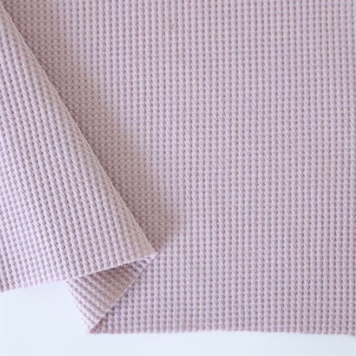 Yoga and Pilates Knit Fabric (4-Way Stretch Waffle) factory